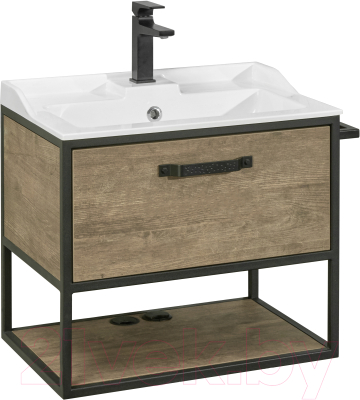 Тумба с умывальником Акватон Лофт Ф 65 (1A2423K0LTDY0) - фото