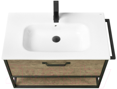 Тумба с умывальником Акватон Лофт Ф 80 (1A2424K6LTDY0)