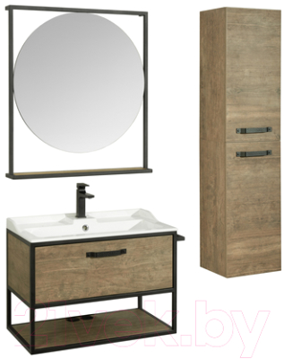 Тумба с умывальником Акватон Лофт Ф 80 (1A2424K0LTDY0)