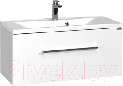 Тумба с умывальником Акватон Мадрид 100 М (1A1269K5MA010) - фото