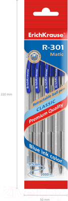 Набор шариковых ручек Erich Krause R-301 Classic Matic / 46750
