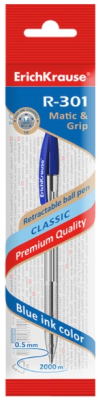 Ручка шариковая Erich Krause R-301 Classic Matic / 46756 - фото
