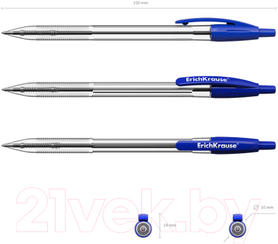 Ручка шариковая Erich Krause R-301 Classic Matic / 46756