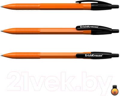 Ручка шариковая Erich Krause R-301 Orange Matic / 38513