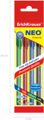 Набор шариковых ручек Erich Krause Neo Original / 47509