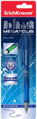 Ручка шариковая Erich Krause Megapolis Concept / 17727 - фото