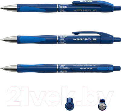 Ручка шариковая Erich Krause Megapolis Concept / 17727