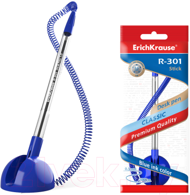 Ручка шариковая Erich Krause R-301 Desk Pen / 46434