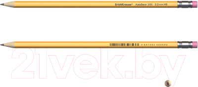 Простой карандаш Erich Krause Amber 101 HB / 45601