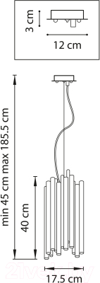 Потолочный светильник Lightstar Savona 816027