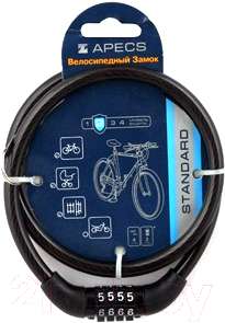 Велозамок Apecs PD-82-65CM-CODE - фото