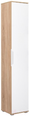 Шкаф-пенал Mobi Куба 13.29 (дуб сонома/белый премиум) - фото