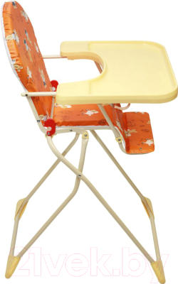 Стульчик для кормления GLOBEX Компакт 1401/06 (оранжевый)