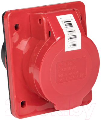 Розетка кабельная EKF PROxima 414 3Р+РЕ 16А 380В IP44 / PS-414-16-380 - фото