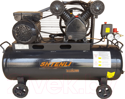 Воздушный компрессор Shtenli 80-2 Belt Pro - фото