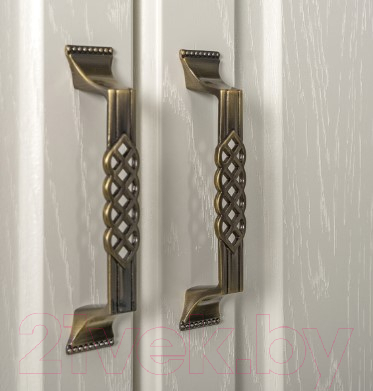 Шкаф Mobi Ливерпуль 13.134 (белый/ясень ваниль НМ-1012-100 ПВХ)