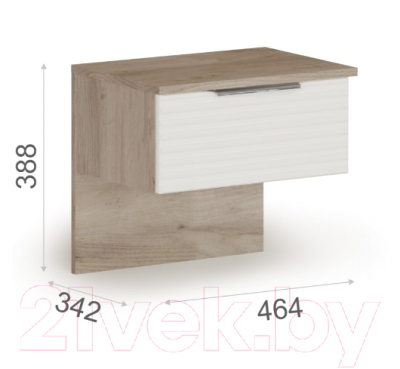 Комплект прикроватных тумб Империал Джулия 1ящ