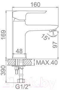 Смеситель Ledeme L1058