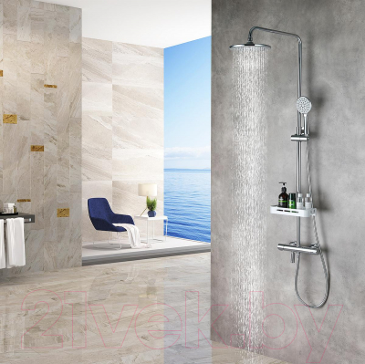 Душевая система со смесителем LEMARK Tropic LM7010C