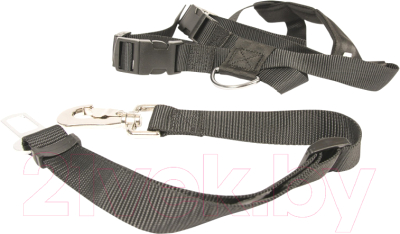 Ремень безопасности для собак Duvo Plus 121005/DV (L, черный)