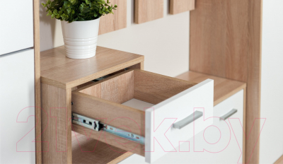 Секция в прихожую Империал Интер (дуб сонома/белый)