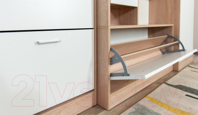 Секция в прихожую Империал Интер (дуб сонома/белый)