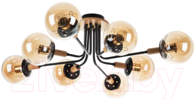 Люстра Arte Lamp Oxford A2716PL-8BK - фото