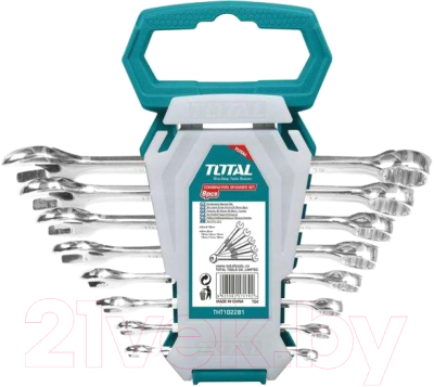 Набор ключей TOTAL THT102286 - фото