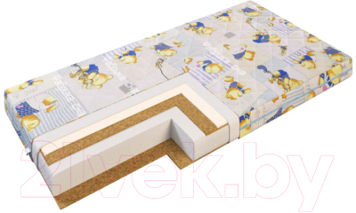 Матрас в кроватку Фабрика сна Bebik-4 60x120 - фото