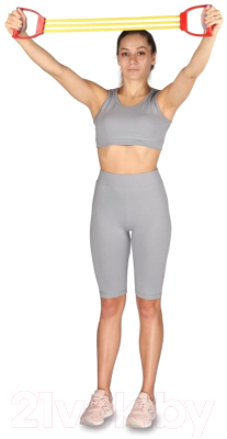 Эспандер Indigo Плечевой Latex Light SM-073