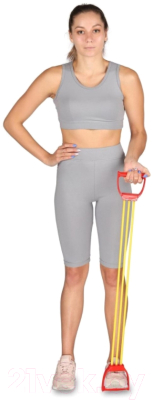 Эспандер Indigo Плечевой Latex Light SM-073