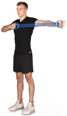 Эспандер Indigo Sport Плечевой Latex Heavy SM-073