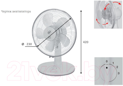 Вентилятор Soler&Palau ARTIC-255 N GR / 5301976000