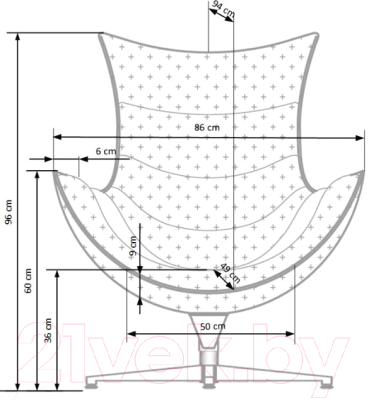 Кресло мягкое Halmar Luxor