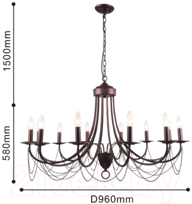 Люстра F-Promo F-promo Plini 2590-12P