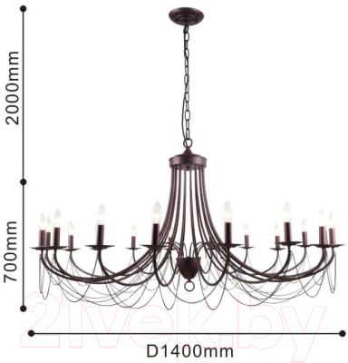 Люстра F-Promo F-promo Plini 2590-18P