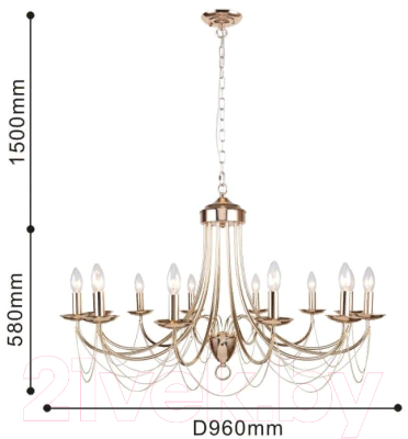 Люстра F-Promo F-promo Plini 2591-12P