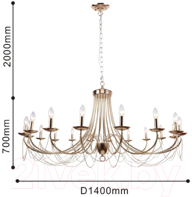 Люстра F-Promo F-promo Plini 2591-18P