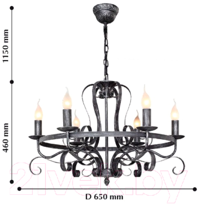 Люстра F-Promo F-promo Palermo 2162-6P