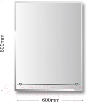 Зеркало Алмаз-Люкс 8с-Е/006