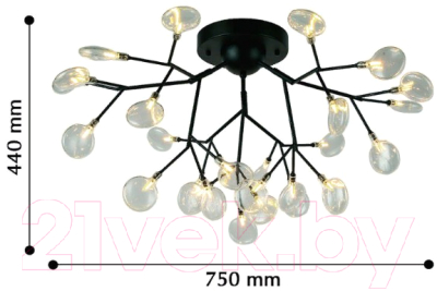 Люстра FAVOURITE F-promo Skein 2480-9U