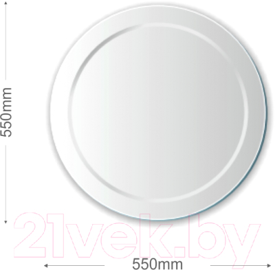 Зеркало Алмаз-Люкс Г-035