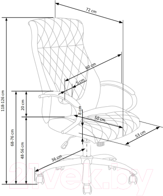Кресло офисное Halmar Hilton
