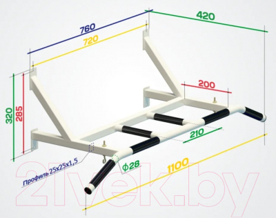 Турник Spektr Sport Классик 1