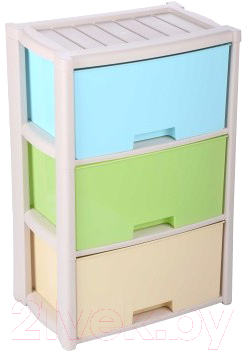 Комод пластиковый Альтернатива Колорит / М7837 - фото