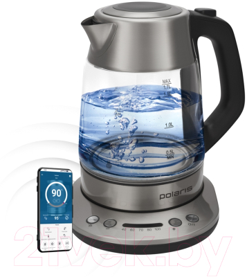 Электрочайник Polaris IQ Home PWK 1775CGLD - фото