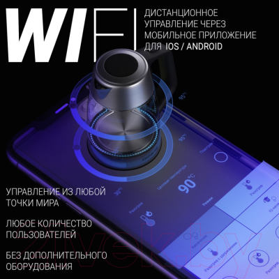 Электрочайник Polaris IQ Home PWK 1775CGLD