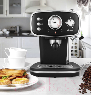 Кофеварка эспрессо Kitfort KT-736