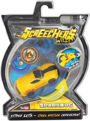 Игрушка-трансформер Screechers Спаркбаг / 34822