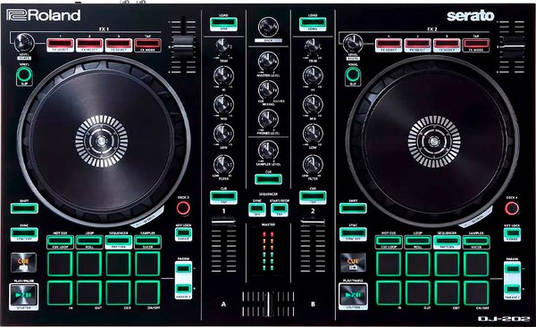 DJ контроллер Roland DJ-202 - фото